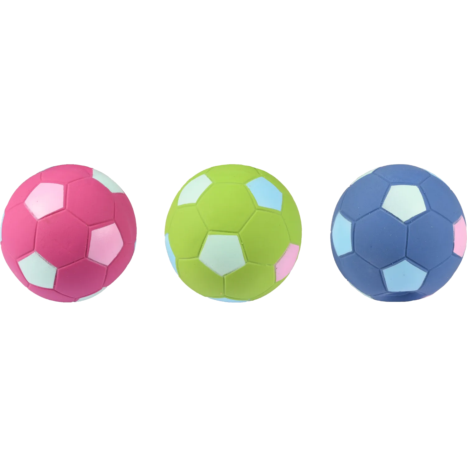 Flamingo - Dog Toy Latex Football Display Mix 6 cm - Hund - Hundleksaker & Spel - ZOO.se