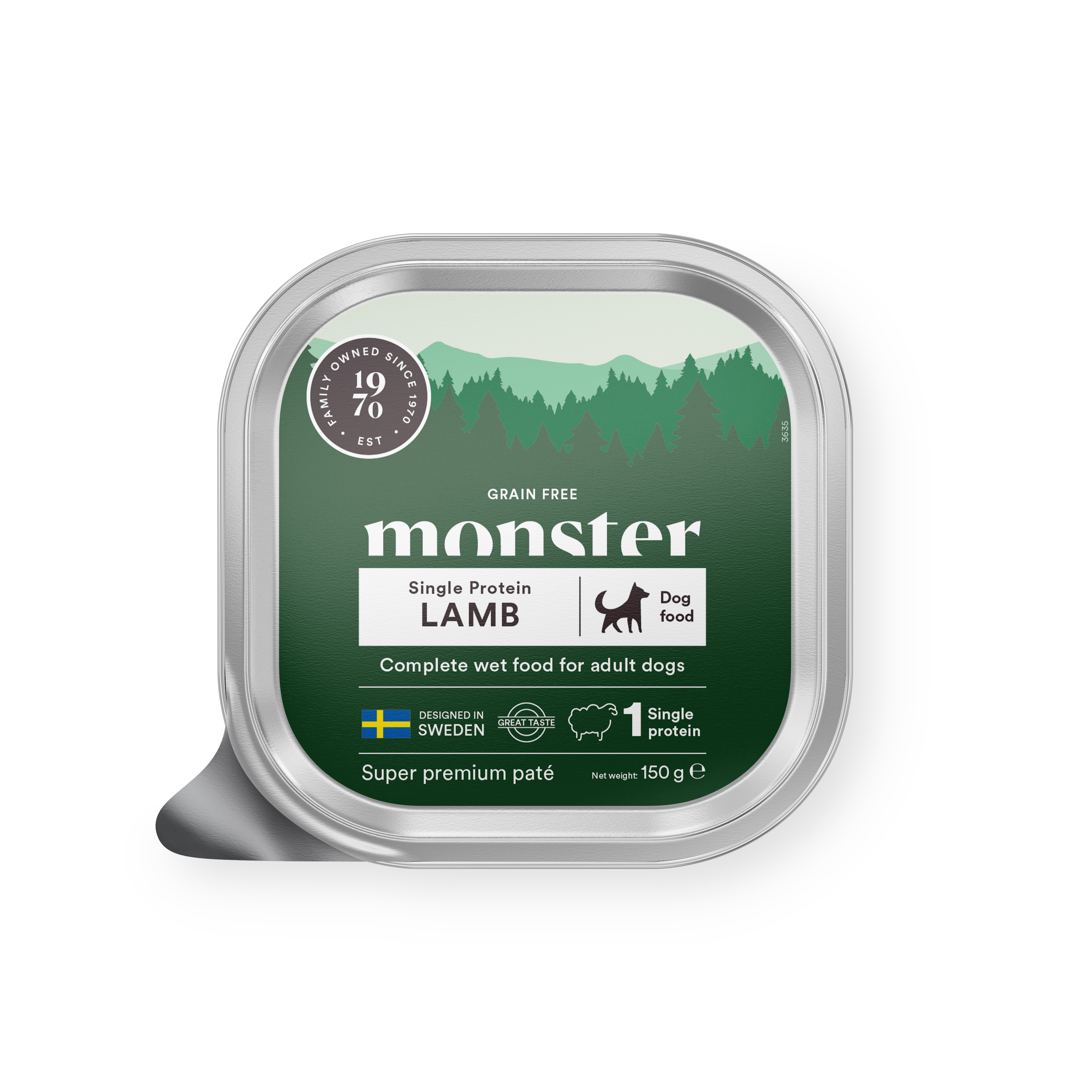 Dog Lamb Pat&eacute; 12x150 g