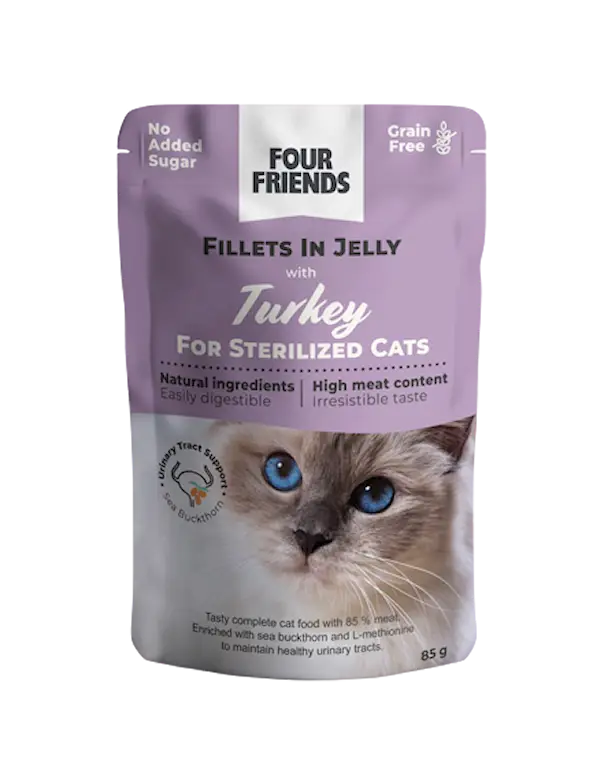 Cat Sterilized Turkey in Jelly Pouch