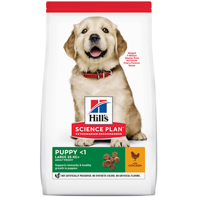 Preview of Hills Science Plan Puppy Healthy Development Large Breed Chicken - Dry Dog Food 14,5 kg