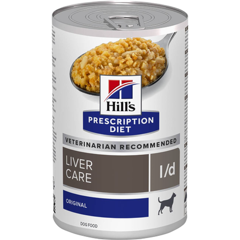 Hill's Prescription Diet Dog - l/d Liver Care Original Canned - Wet Dog Food 370 g - Hund - ZOO.se