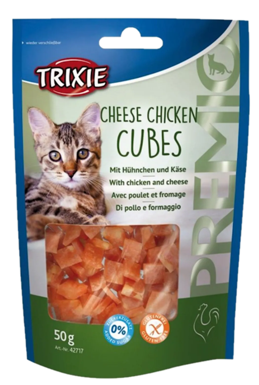 Trixie Premio Cheese Chicken Cubes 50 g