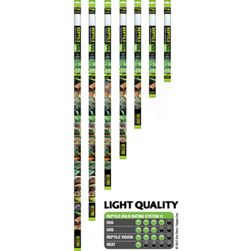Repti Glo 5.0/UVB100 15W, T8 45 cm - Reptil - Terrariebelysning - UV-Lamper - Exoterra