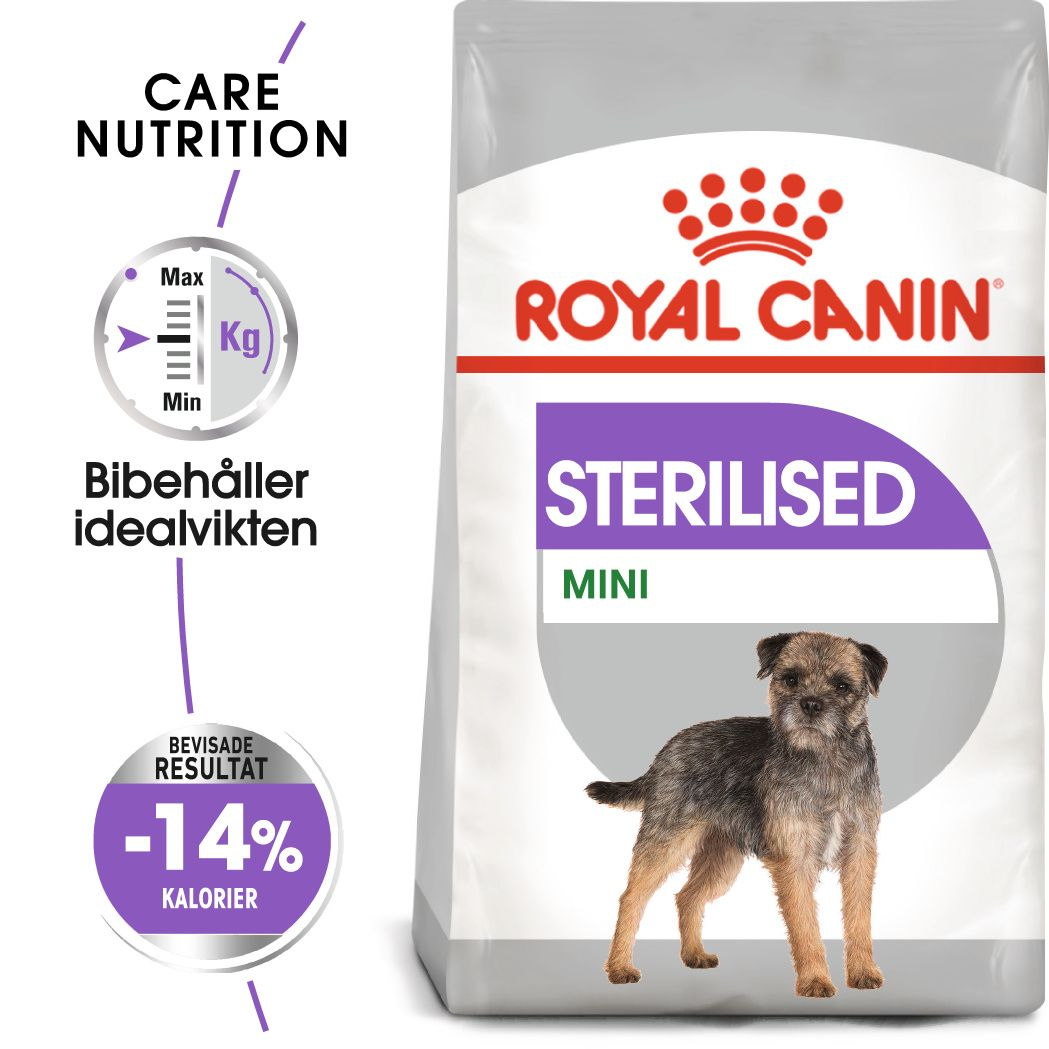 Sterilised Adult Mini Torrfoder för hund 3 kg