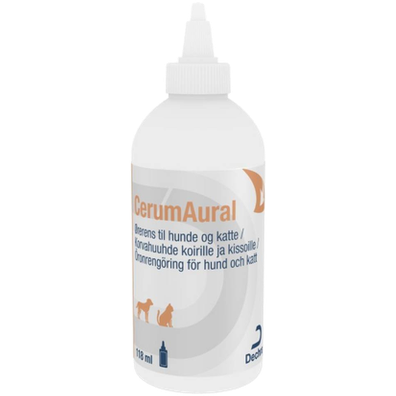 Dechra - CerumAural Ear Flush Dogs & Cats 118 ml - Hund - Hundvård & Tillskott - ZOO.se