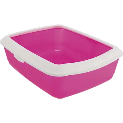 Classic Cat Litter Tray With Rim