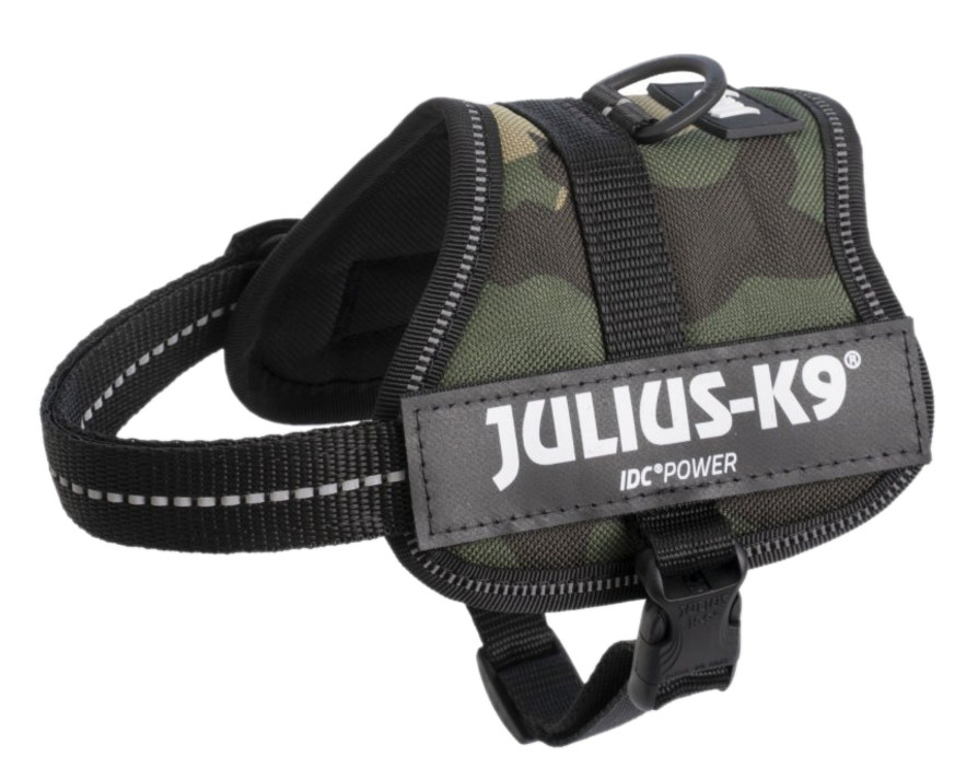 Julius-K9 - IDC Power-Harness Hundsele Camouflage Stl Mini/S: 51–67 cm - Hund - ZOO.se