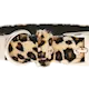 Urban Pup Hundehalsbånd Leopard Brown