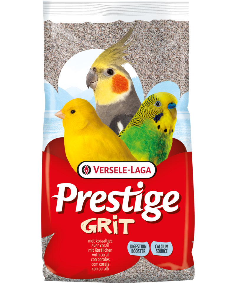 Versele-Laga - Prestige Grit med korall 20 kg - Fugl - Bunnstrø & fuglesand - Sand & skjell - ZOO.no