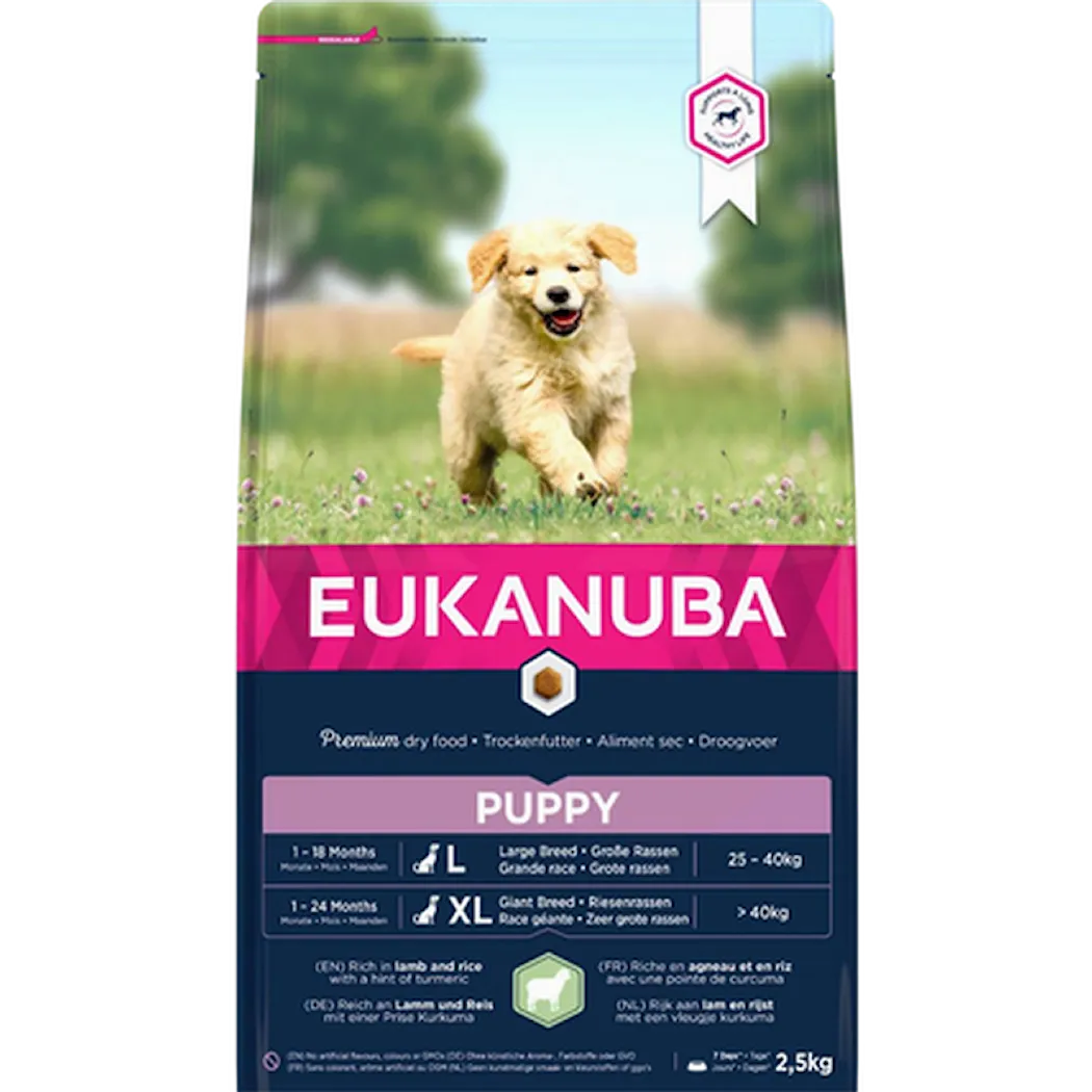 Eukanuba Dog Puppy & Junior Large Lamb & Rice 12 kg