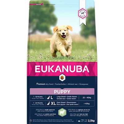 Preview of Eukanuba Dog Puppy & Junior Large Lamb & Rice 12 kg