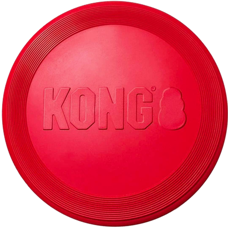 Kong - Classic Flyer frisbee Large ca Ø 23 x2,8cm Rød - - Tinybuddy.no