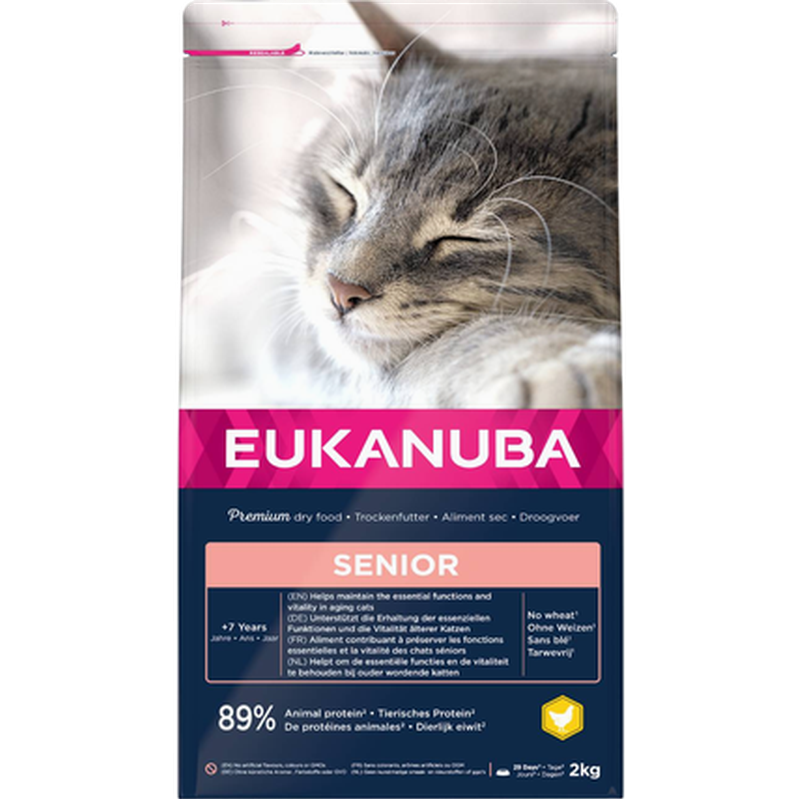 Eukanuba - Cat Senior 7+ 10 kg - Katt - Kattfoder & kattmat - Torrfoder till katt - ZOO.se