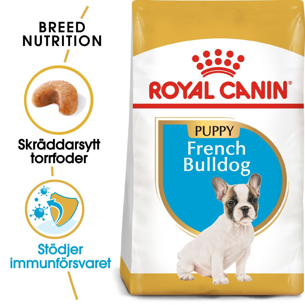 French Bulldog Puppy Torrfoder för hundvalp 3 kg