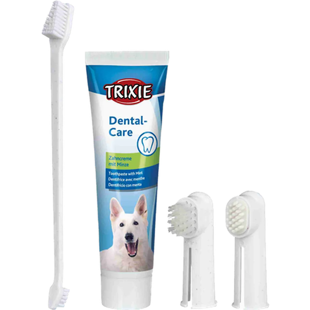Trixie Tannhygienesett for hunder 100 g