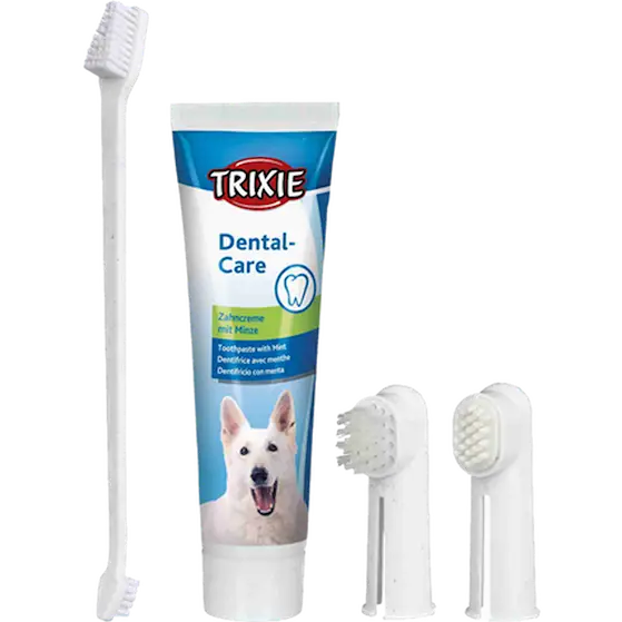 Dental Hygiene Set for Dogs White 100 g