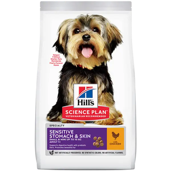 Adult Stomach & Skin Small & Miniature Chicken - Dry Dog Food 3 kg