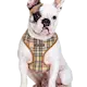 Urban pup tartan beige harness hund.png