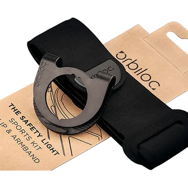 Dual Accessories Sports Kit Armband and Clip - feste for sikkerhetslys LED Svart 1 stk.