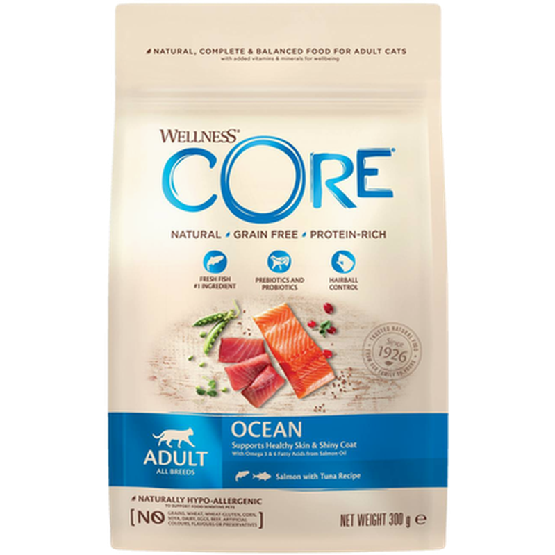 CORE Petfood Cat Adult Ocean Grain Free Salmon & Tuna Dry Dry for katter