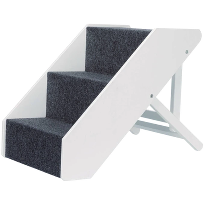 Trixie Pet Stairs høydejusterbar hundetrapp hvit 67 x 40 cm | ZOO.no