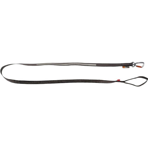 Non-Stop Dogwear - Touring strikk Grå 2 m x 13 mm - - Tinybuddy.no