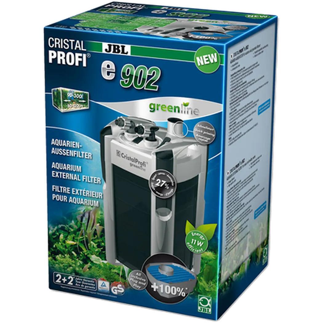 CristalProfi e902 Greenline External Filter 900L/h 900l/h