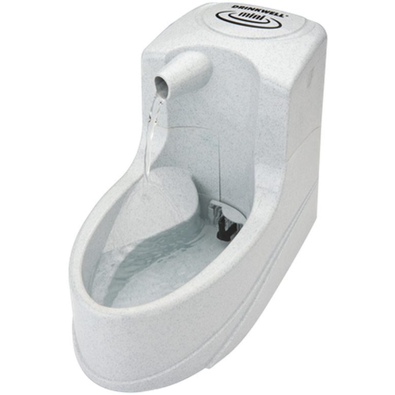 Drinkwell - Mini Pet Fountain White 1,2 L - Katt - Matplats & Vattenfontäner för katt - Vattenfontän till katter - ZOO.se