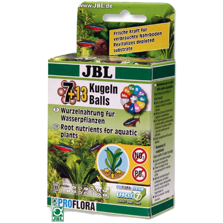 ProFlora 7+13 Balls Root Fertiliser 2cm 20-p - Akvaristen - Vannpreparat - Plantenæring - JBL