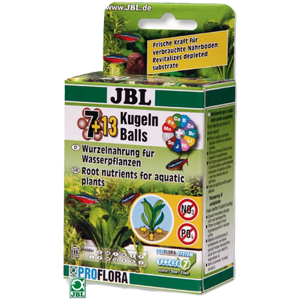 JBL ProFlora 7+13 Balls Root Fertiliser 2cm 20-p