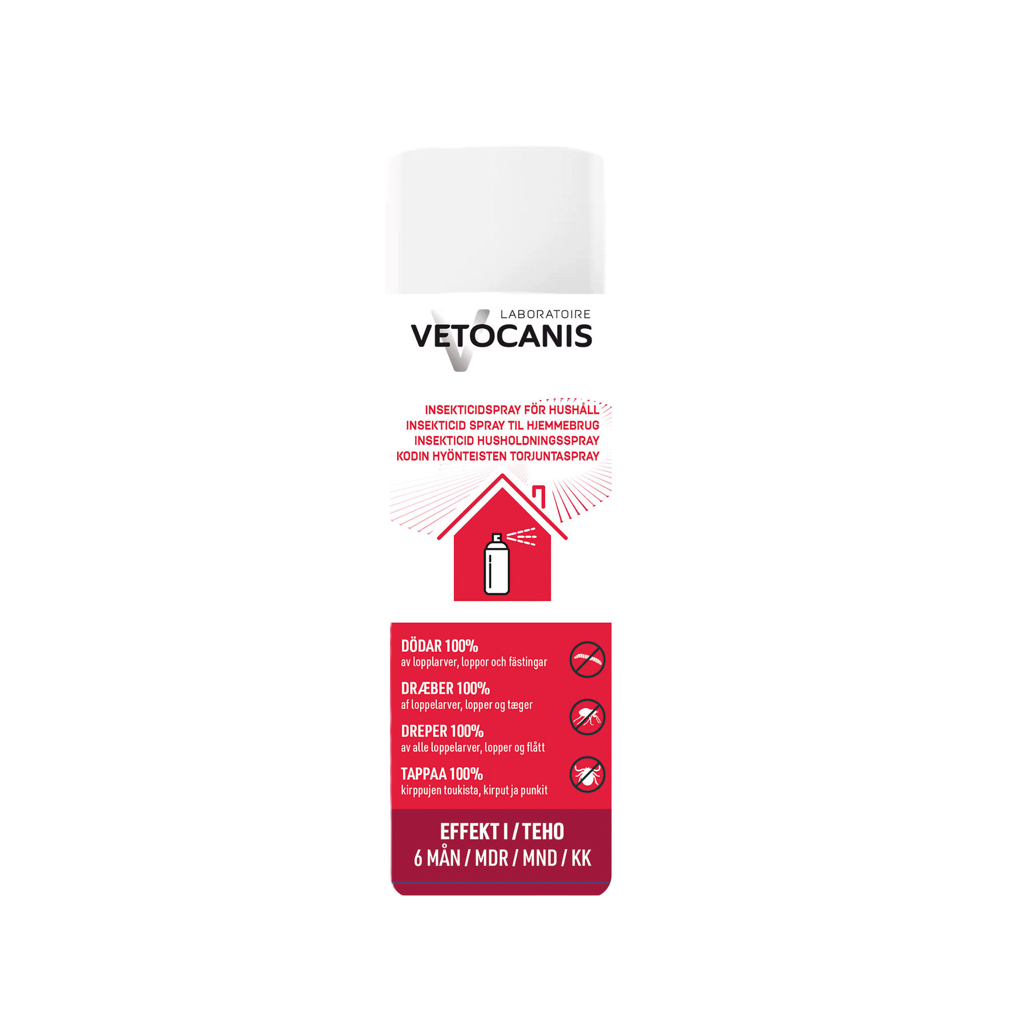 Vetocanis Insecticid Spray för Hushåll 250 ml