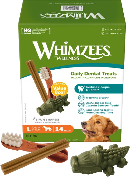 Whimzees - Variety Value Box Large - Hund - Hundgodis - Dentaltugg & Tandtugg - ZOO.se