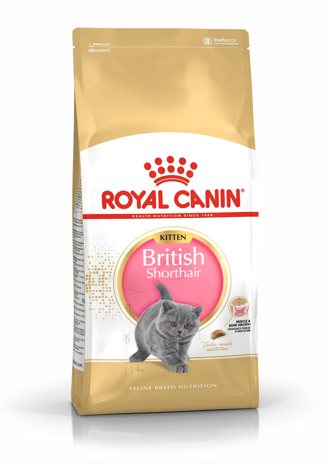 British Shorthair Kitten Torrfoder för kattunge 2 kg