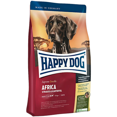 Preview of Happy Dog Sensible Africa Ostrich & Potato 11 kg