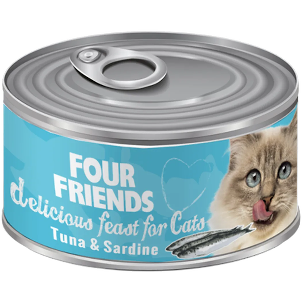 Cat Adult Tin Tuna & Sardine