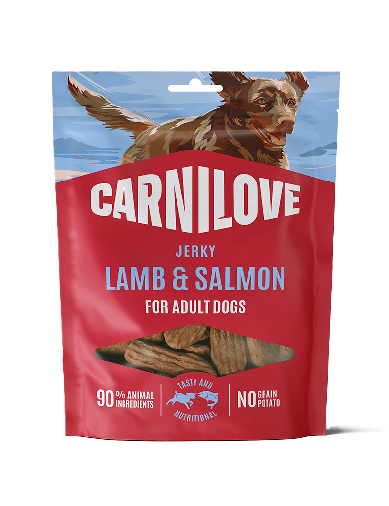 Carnilove Dog Jerky Lamb with Salmon 100g