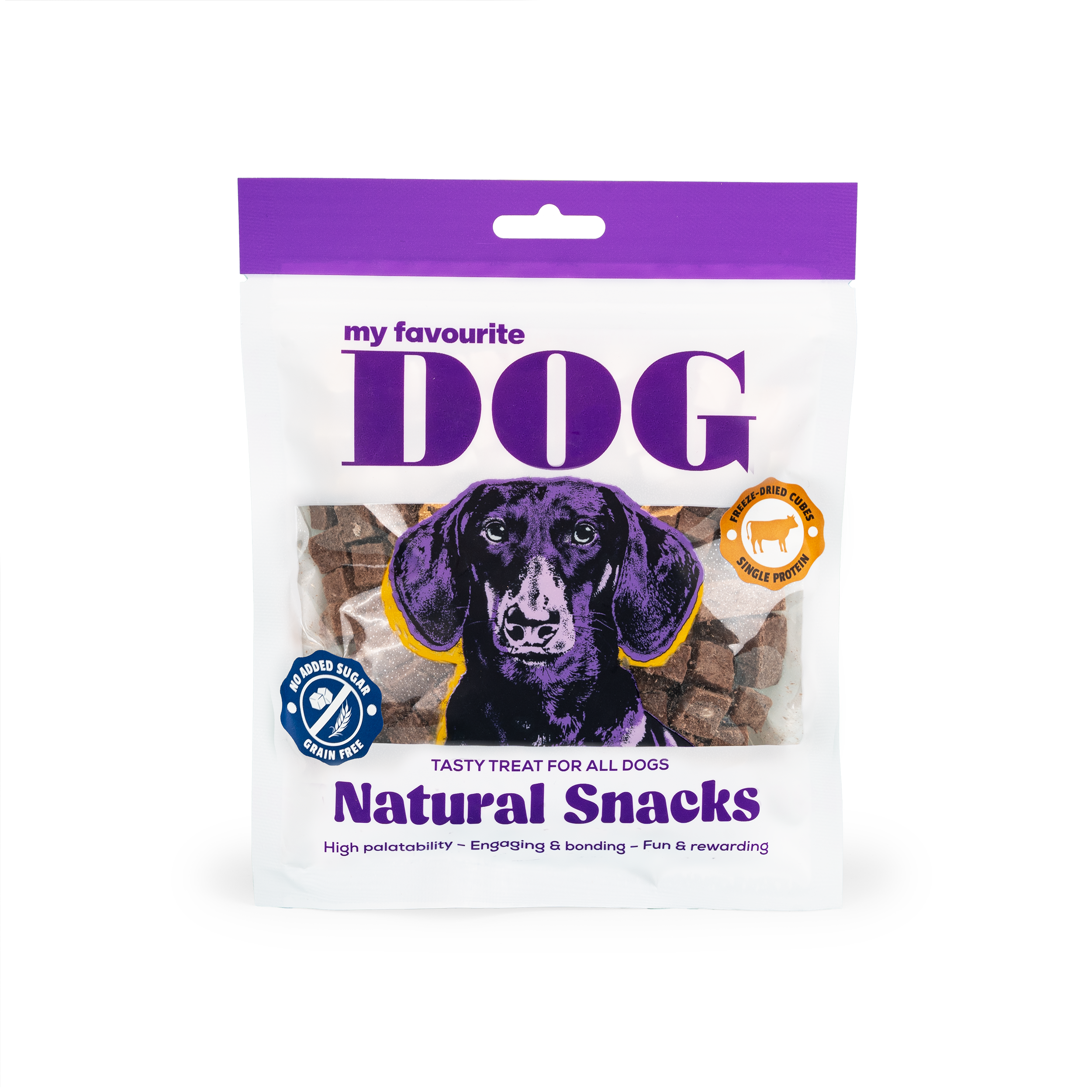 My favourite DOG - Freeze-dried Beef Dog Cubes 50 g - Hund - Hundgodis - ZOO.se