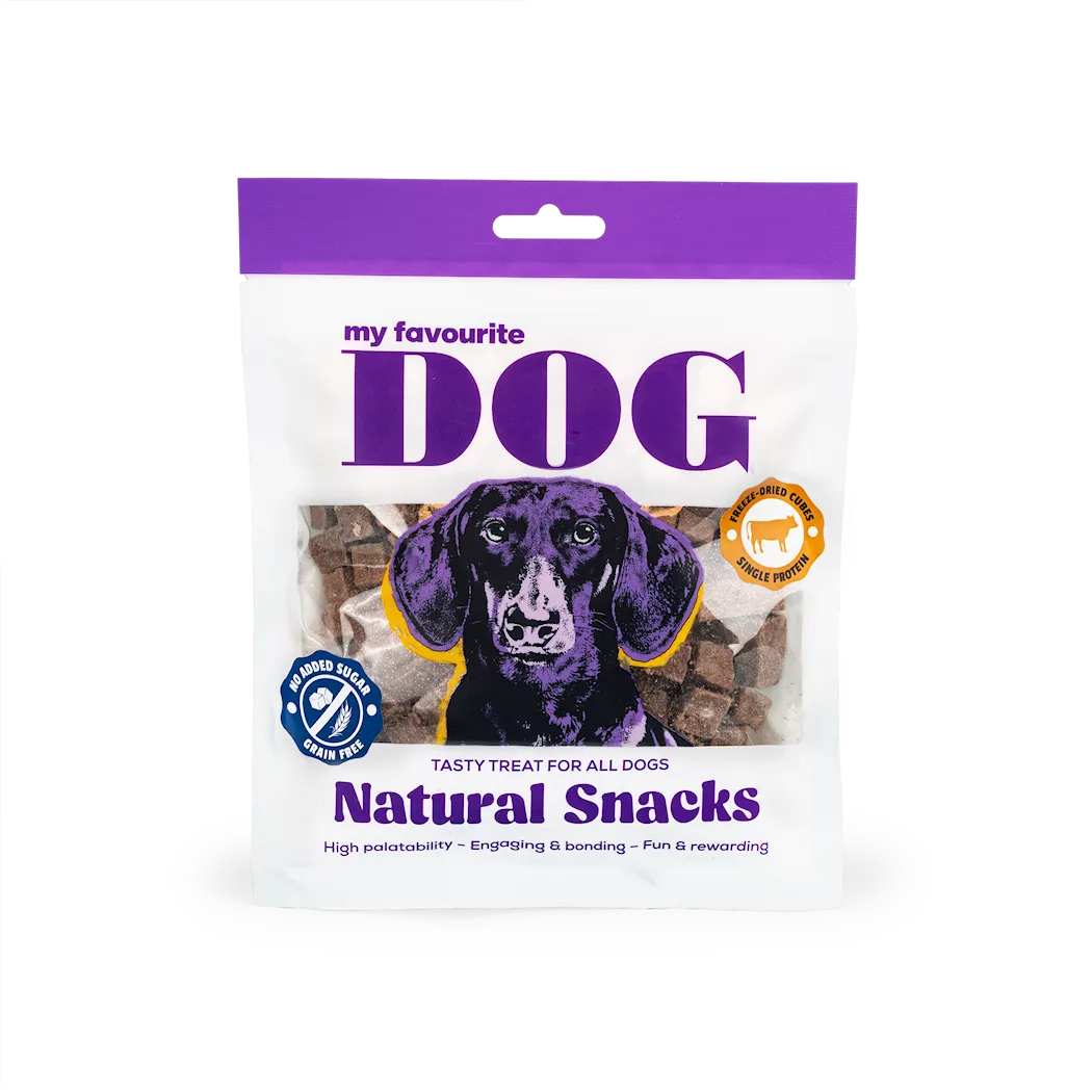 My favourite DOG Freeze-dried Beef Dog Cubes 50 g