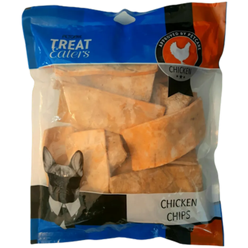 Treat Eaters Dog Chicken Chips Beige 400g