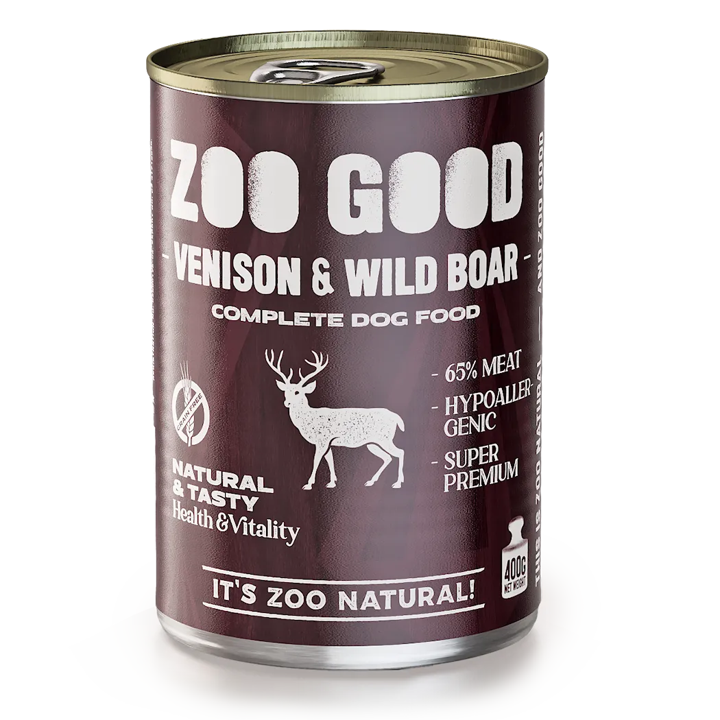 ZOO GOOD Adult Venison & Turkey 400 g