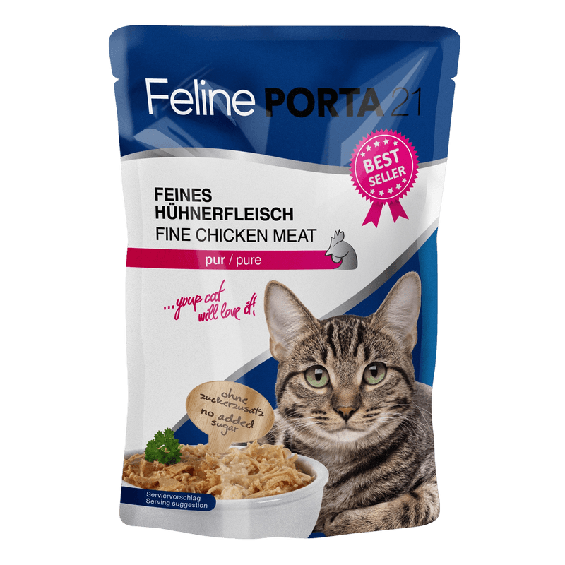 Feline Pure Chicken Cat Pouch 100g