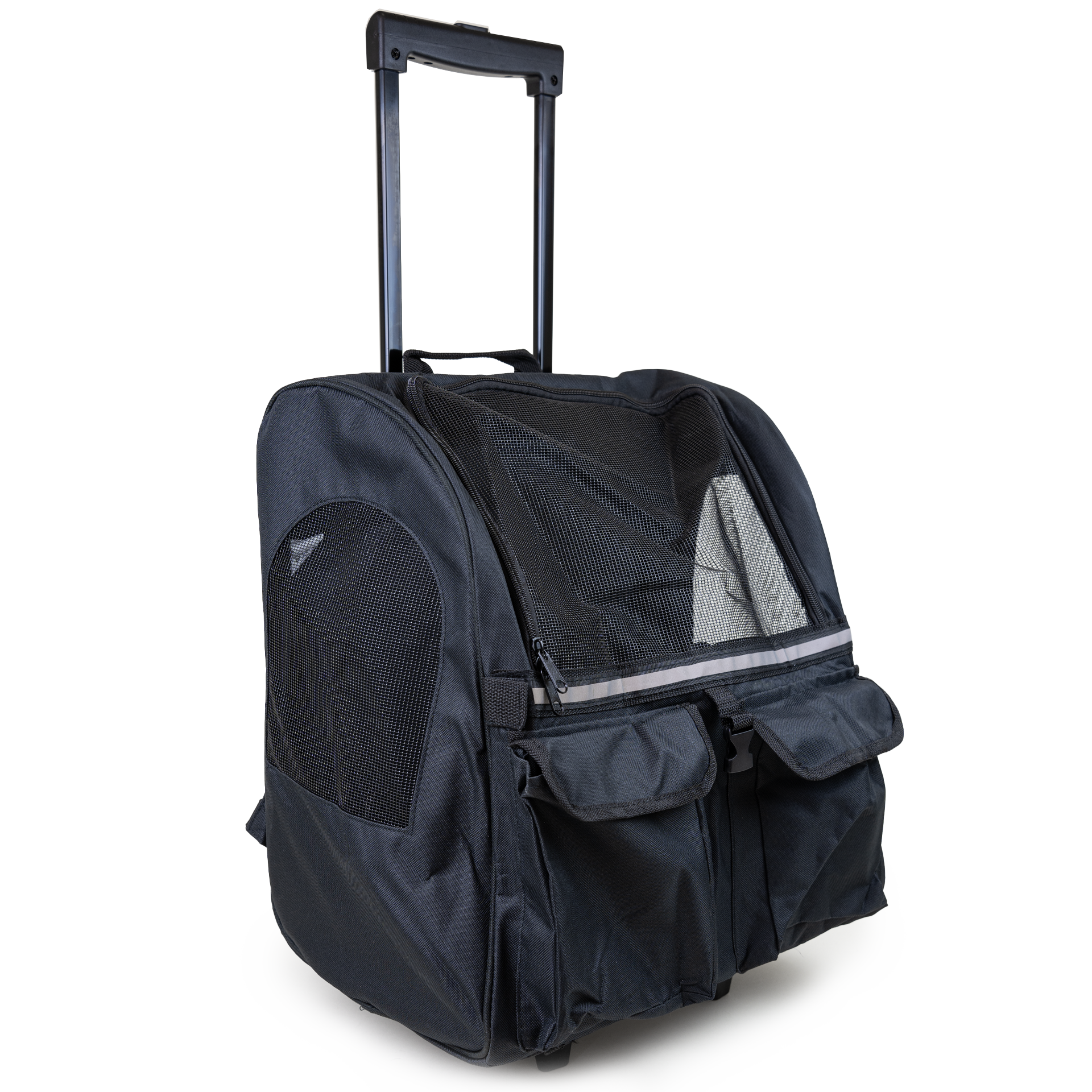 Selected by ZOO - Trolley ryggsäck Atlas, 43x34x46cm/106cm, Svart - Hund - Hundburar - ZOO.se