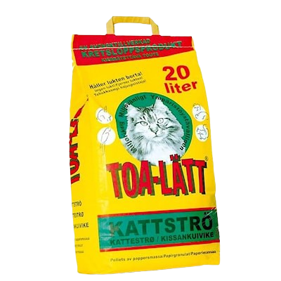 Toa-Lätt - Kattströ - Papperspellets 20 L - Katt - Kattsand & kattströ - ZOO.se