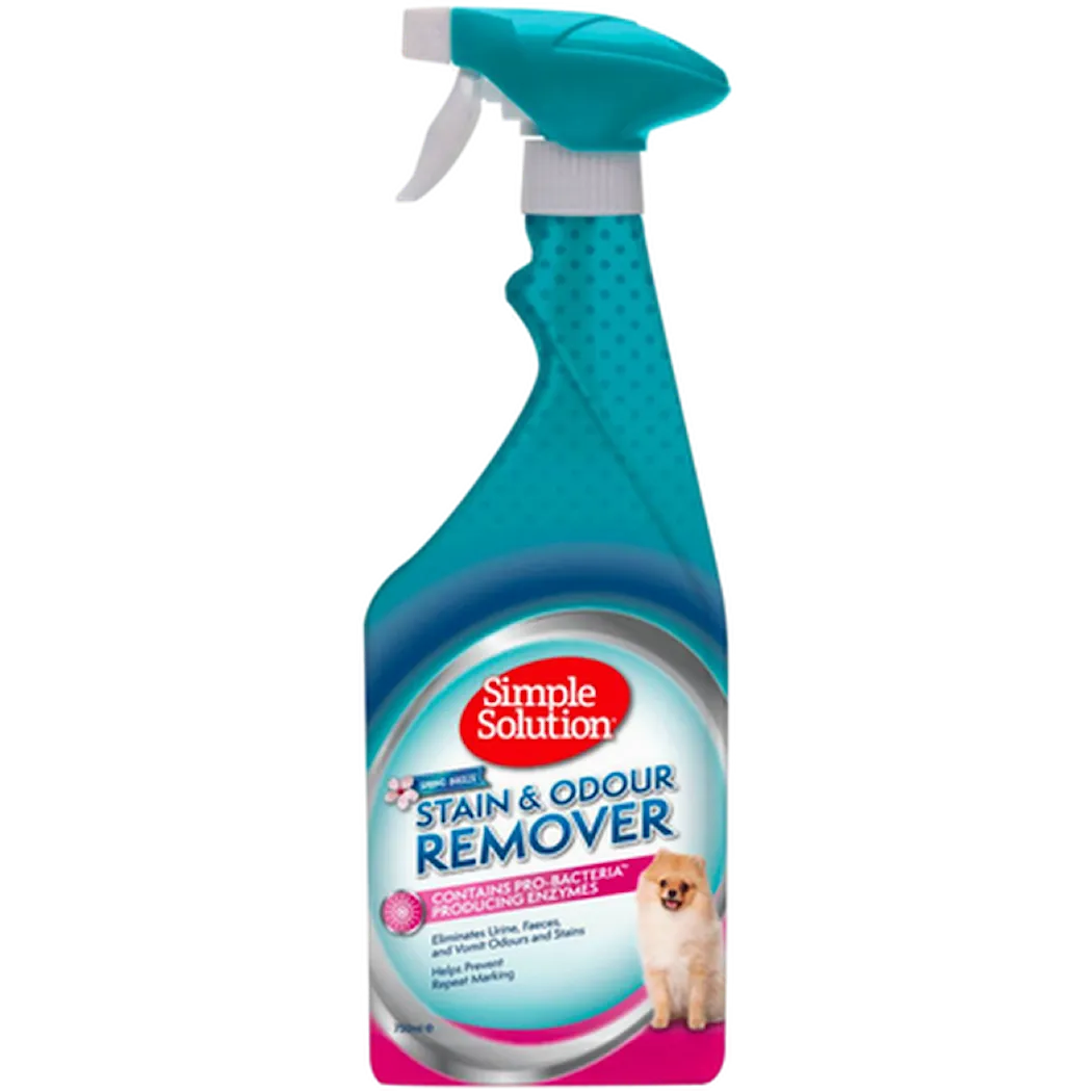 Simple Solution Stain & Odour Remover Spring Breeze Turquoise 750 ml