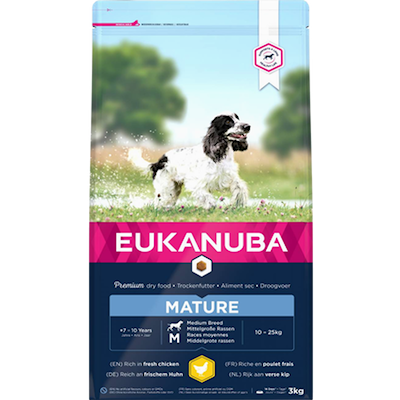 Preview of Eukanuba Dog Mature Medium 15 kg