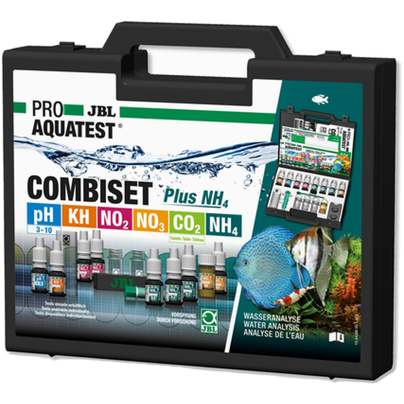 JBL - ProAquaTest Case CombiSet Plus NH4 Freshwater 6-pack - Akvaristik - ZOO.se