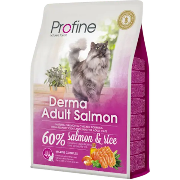 Cat Dry Food Derma Adult Salmon & Chicken 10kg