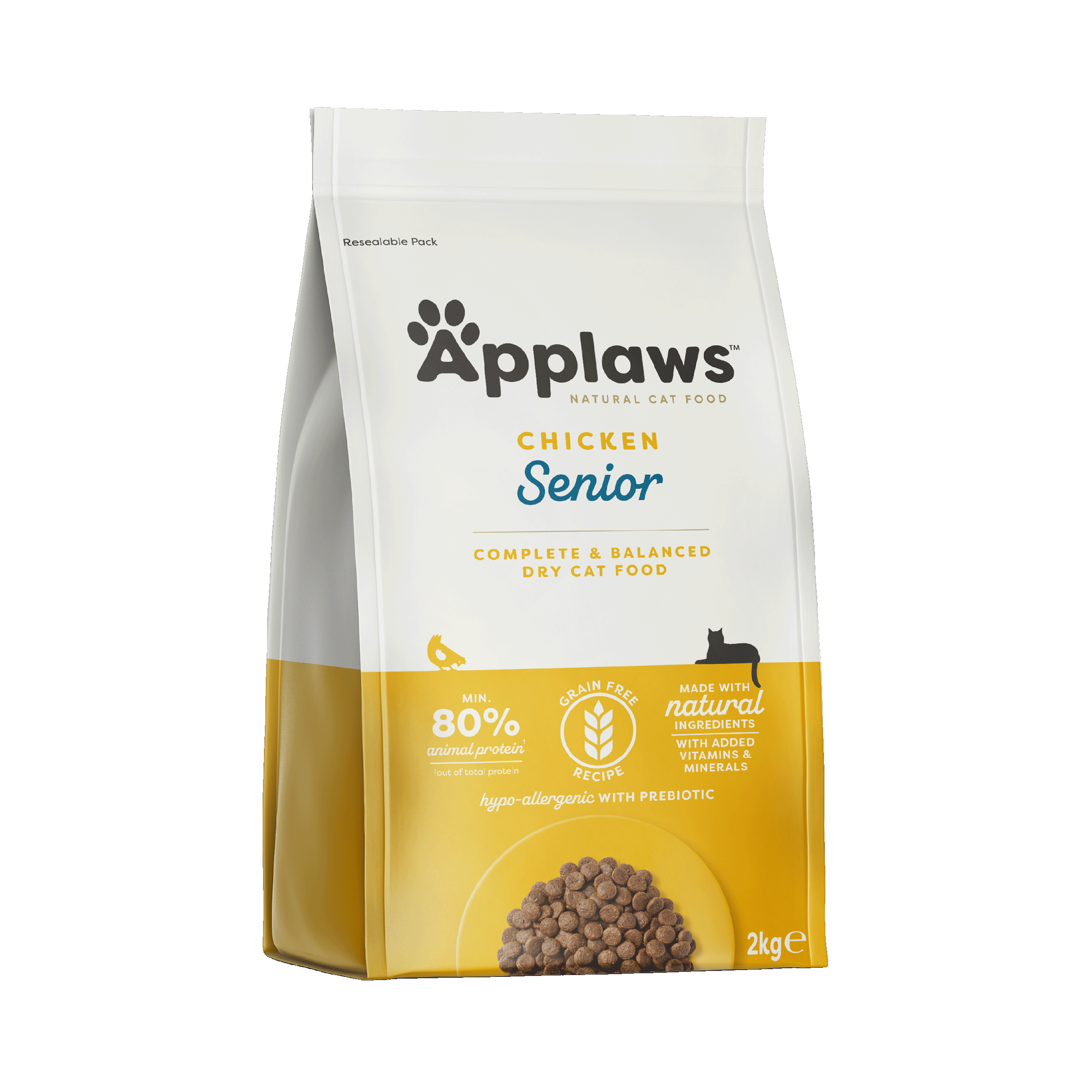 Applaws - Senior Chicken 2 kg - Katt - Kattfoder & kattmat - Torrfoder till katt - ZOO.se