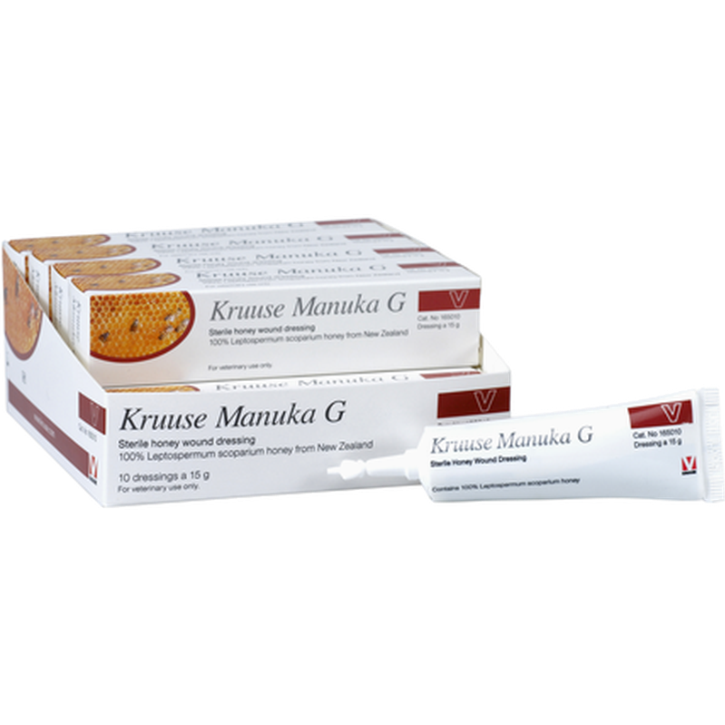 Kruuse - Manuka G, gel steril 15 g - Veterinär - Sår & Omläggning - Sårsalvor - ZOO.se