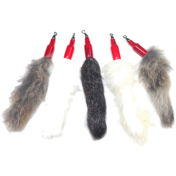 Go Cat - Da Bird™ Fur Fan Tafs Cat Toy Mix 1st - Katt - Kattleksaker - ZOO.se